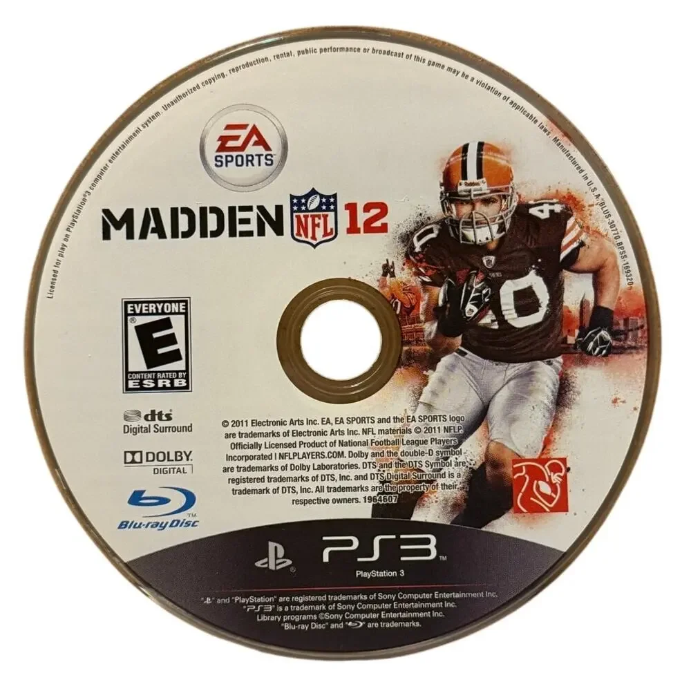 Madden NFL 12 Sony PlayStation 3, 2011 CIB Mint Condition